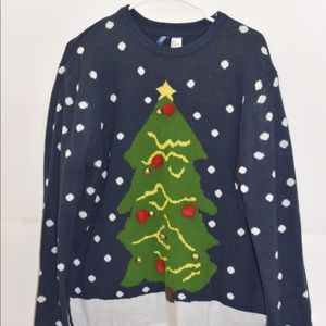 Ugly Christmas sweater Christmas tree